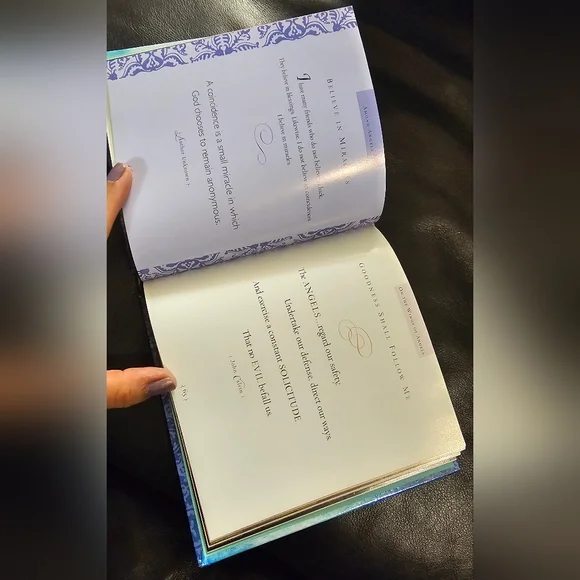 Among Angels by - Hardcover Book By Jane Seymour Inspirational Fully Illustrated - Picture 4 of 6